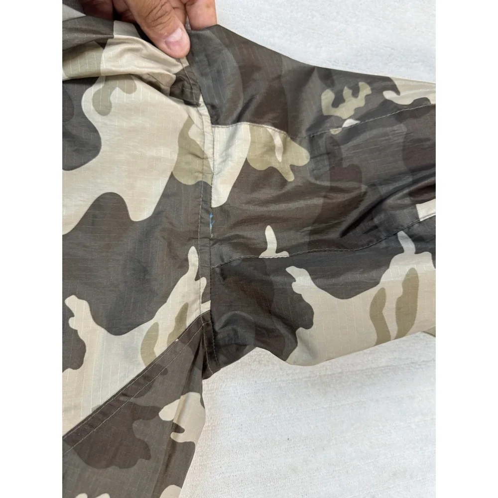 The Childrens Place Camouflage Pullover Windbreaker Jacket Boys Size L 10/12